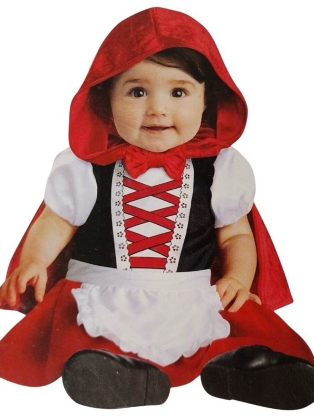 Way to celebrate Baby red Riding hood infant costume. NWT 12-18 months(wal4)